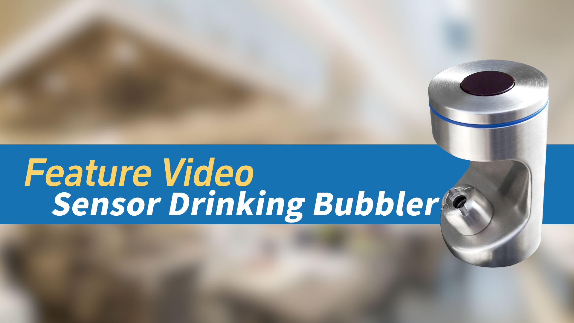 Sensor Drinking Bubbler Video
