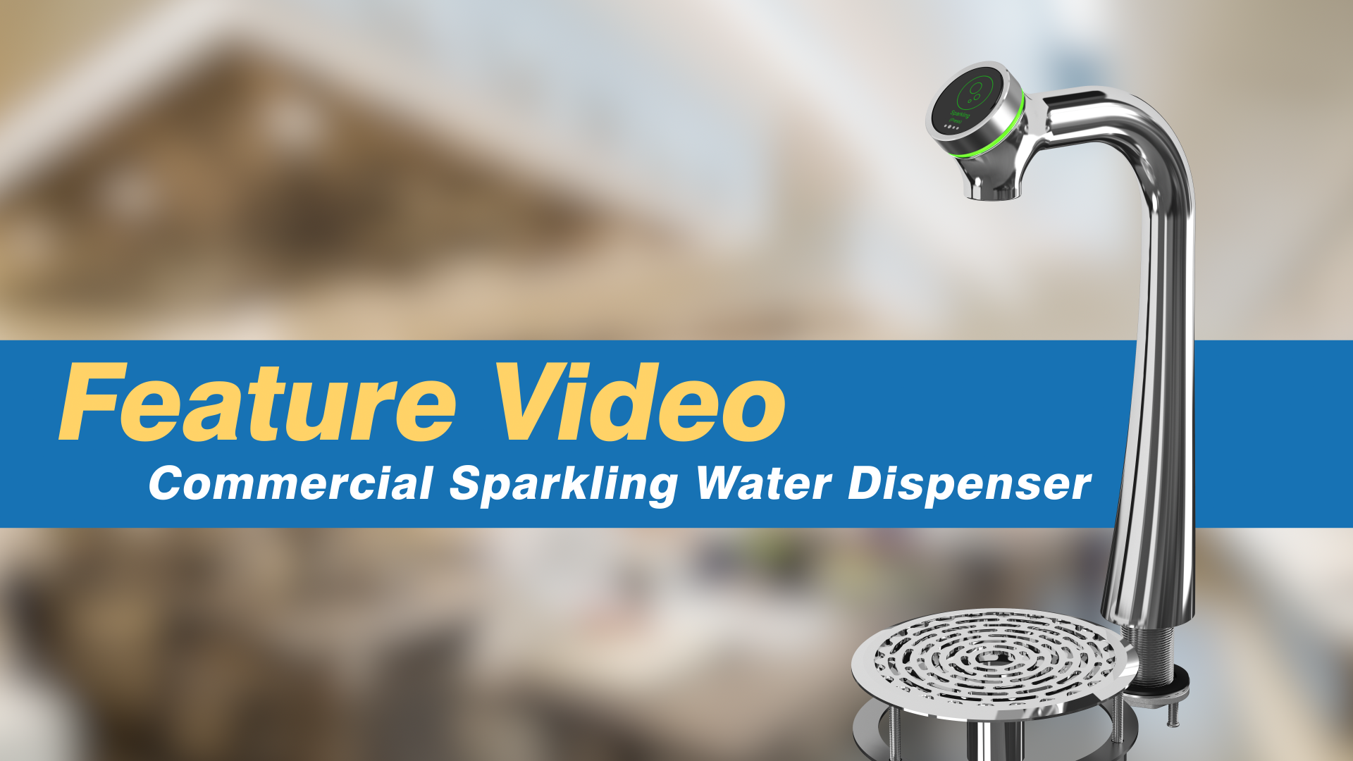 Commercial Sparkling Water Dispenser Video